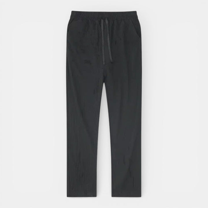 Markus Berlin Herren Atmungsaktive Tapered-Hose, Vorderansicht