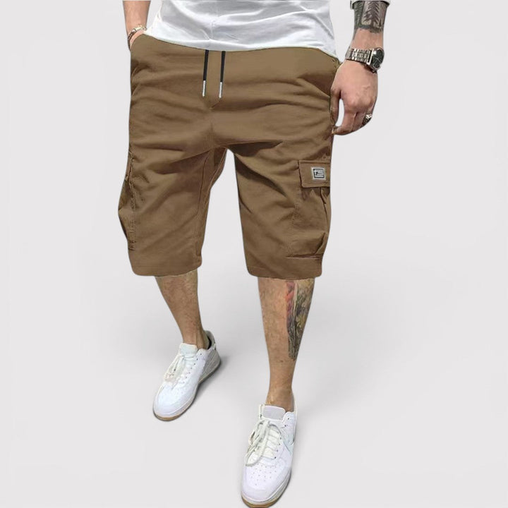 Markus Berlin Herren Funktions-Cargo-Shorts, Vorderansicht
