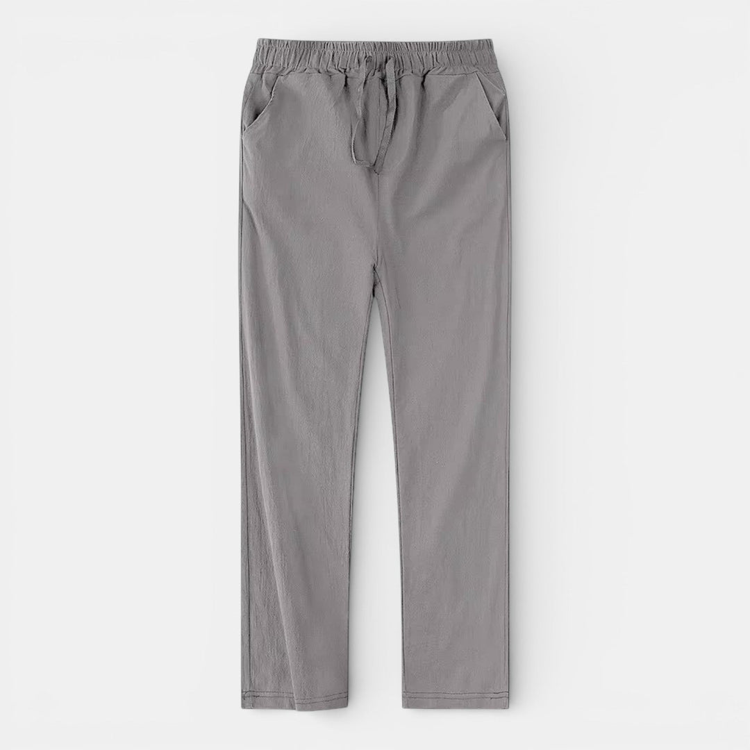 Markus Berlin Herren Atmungsaktive Tapered-Hose, Vorderansicht