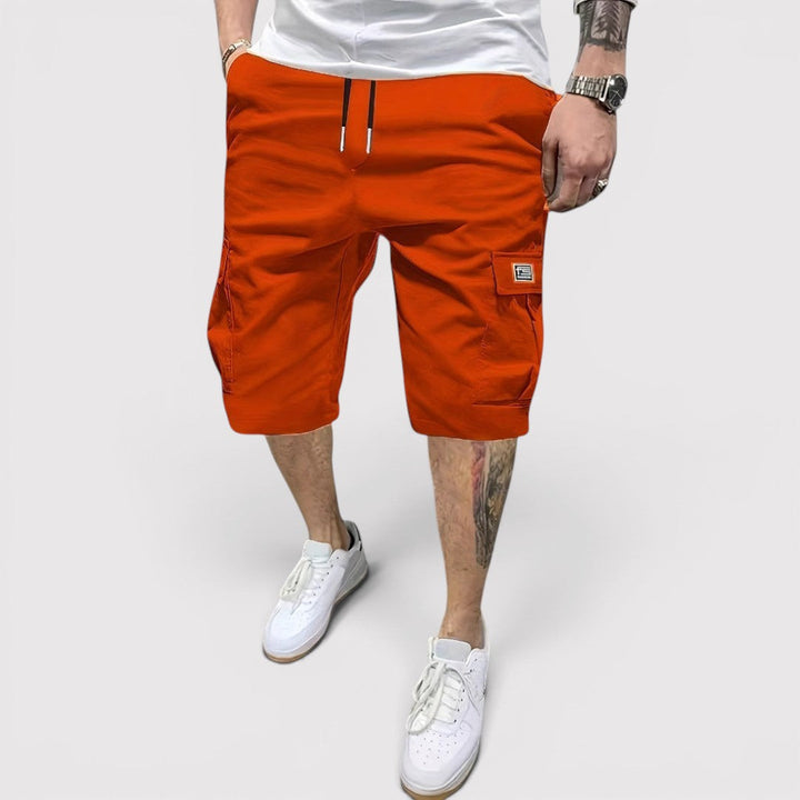 Markus Berlin Herren Funktions-Cargo-Shorts, Vorderansicht