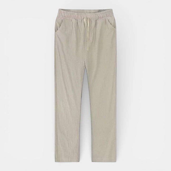 Markus Berlin Herren Atmungsaktive Tapered-Hose, Vorderansicht