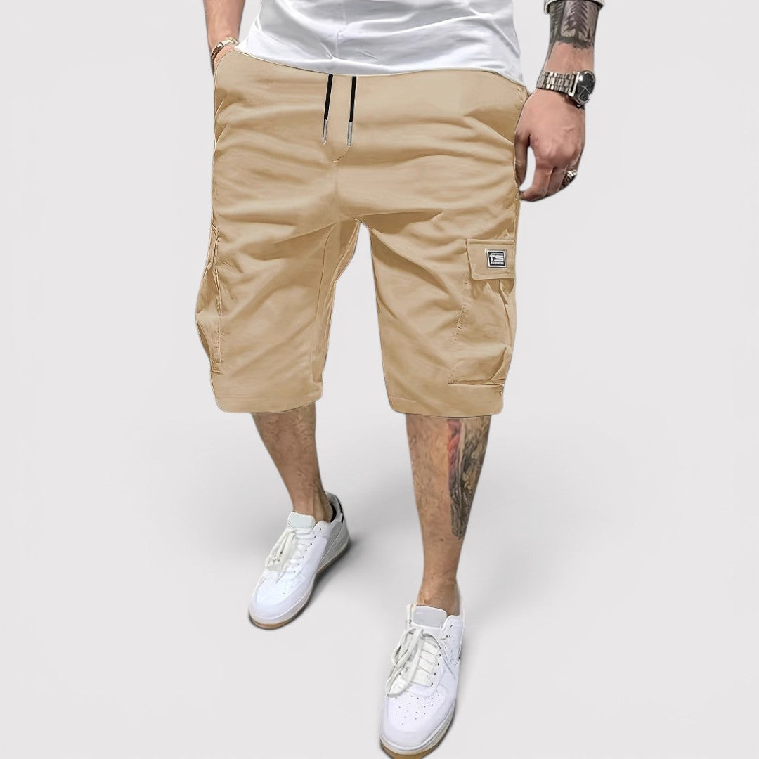 Markus Berlin Herren Funktions-Cargo-Shorts, Vorderansicht