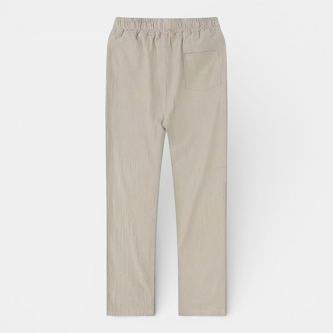 Markus Berlin Herren Atmungsaktive Tapered-Hose, Vorderansicht