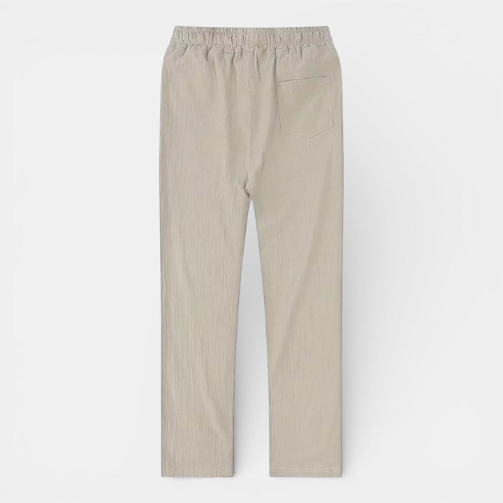 Markus Berlin Herren Atmungsaktive Tapered-Hose, Vorderansicht