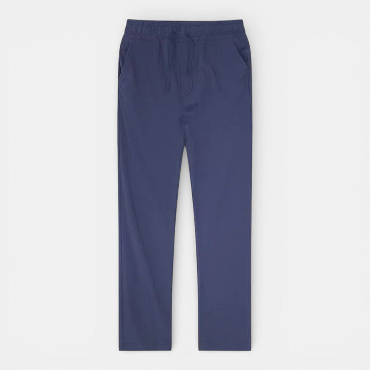 Markus Berlin Herren Atmungsaktive Tapered-Hose, Vorderansicht