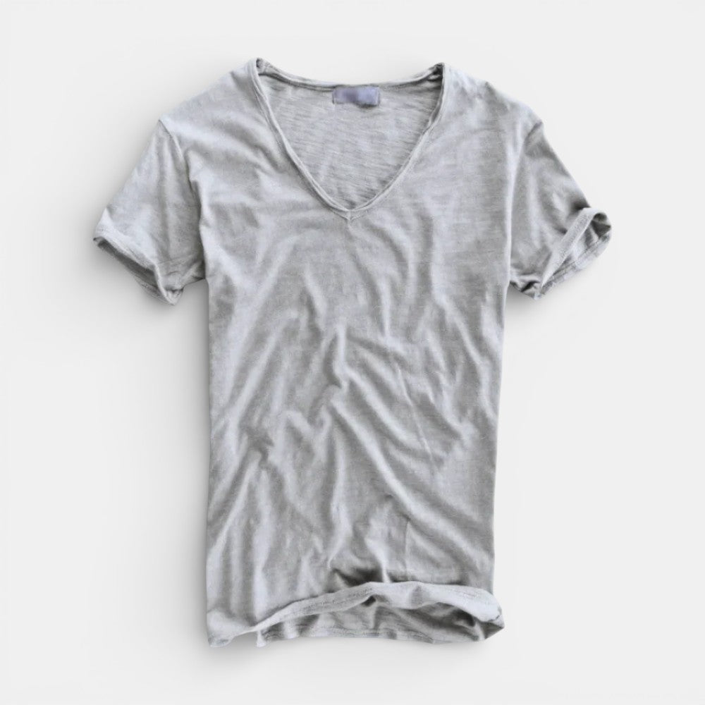 Markus Berlin Herren Ultraweiches Basic-T-Shirt, Vorderansicht