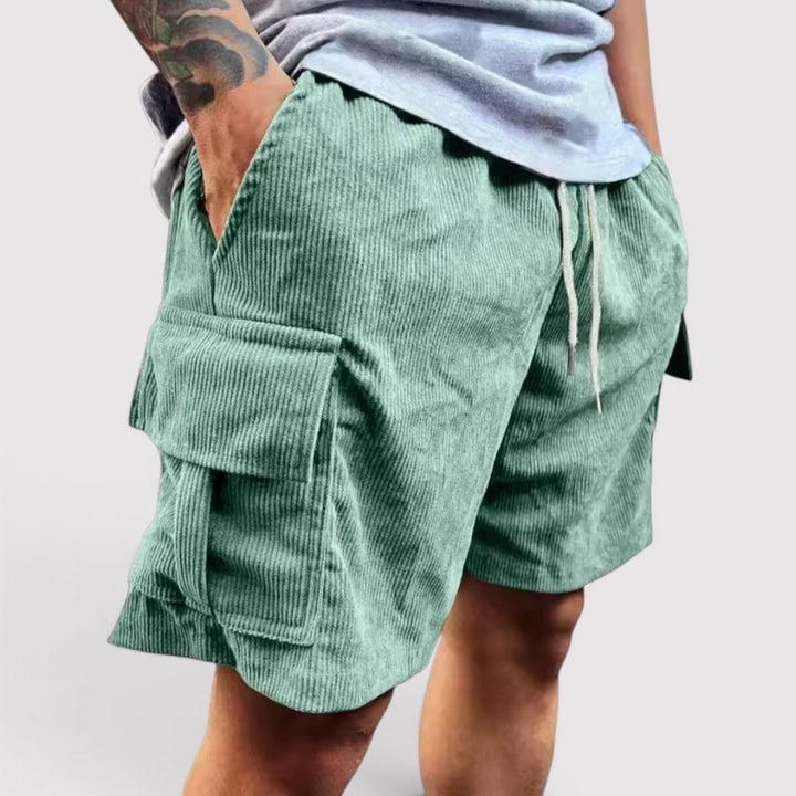 Markus Berlin Herren Cargo-Shorts, Vorderansicht