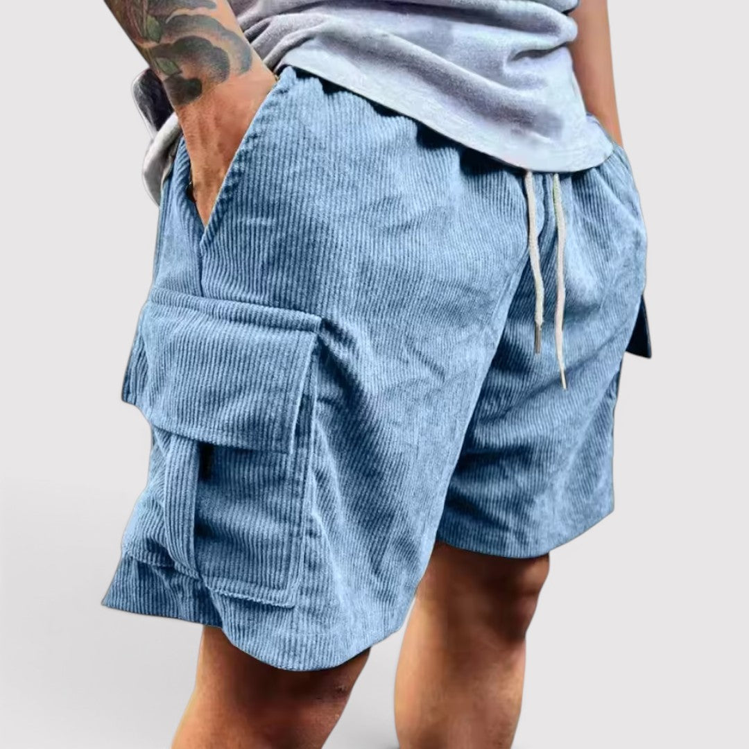 Markus Berlin Herren Cargo-Shorts, Vorderansicht