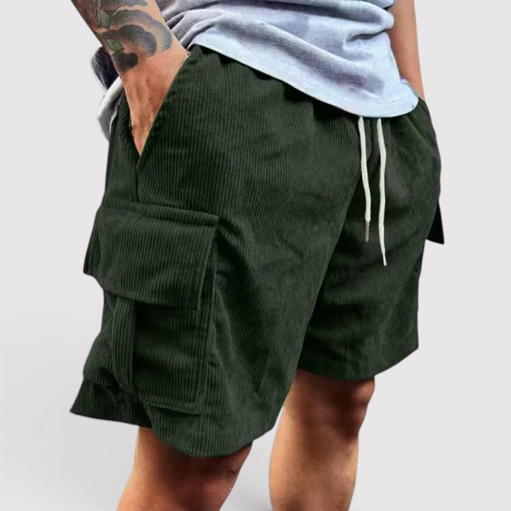 Markus Berlin Herren Cargo-Shorts, Vorderansicht