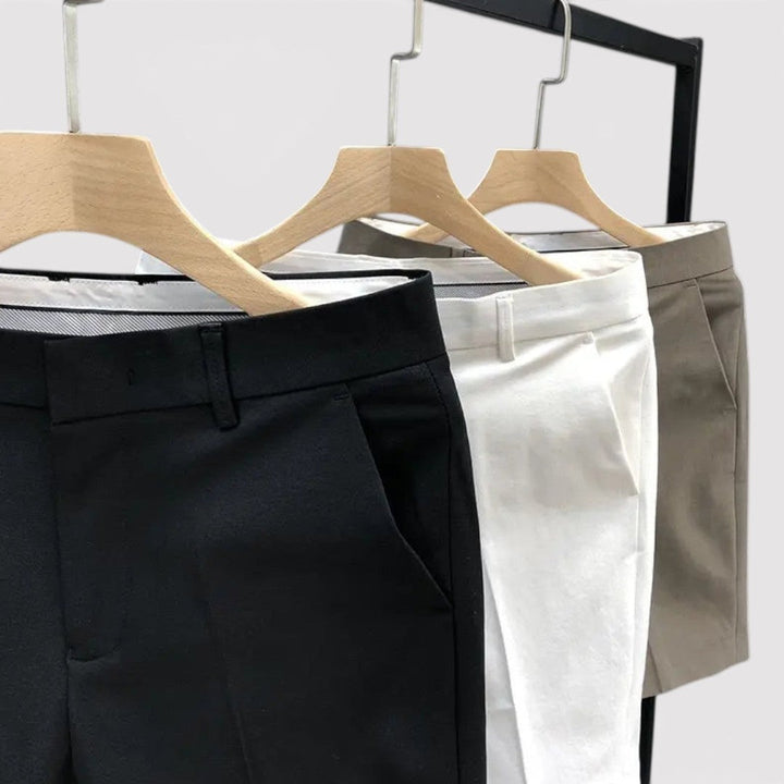 Markus Berlin Herren Slacks-Shorts, Vorderansicht