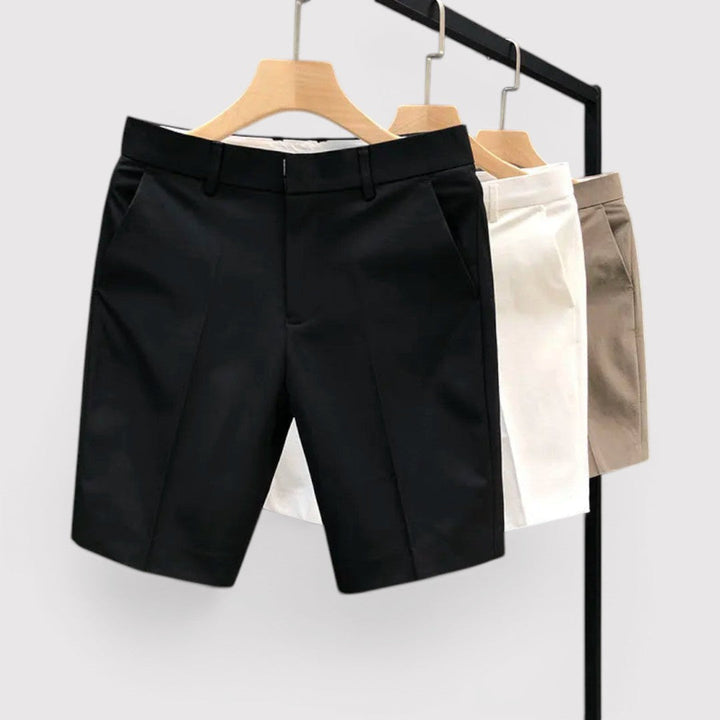Markus Berlin Herren Slacks-Shorts, Vorderansicht