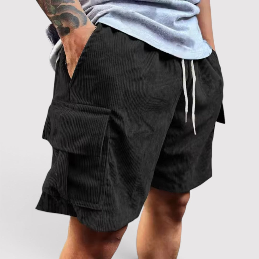 Markus Berlin Herren Cargo-Shorts, Vorderansicht