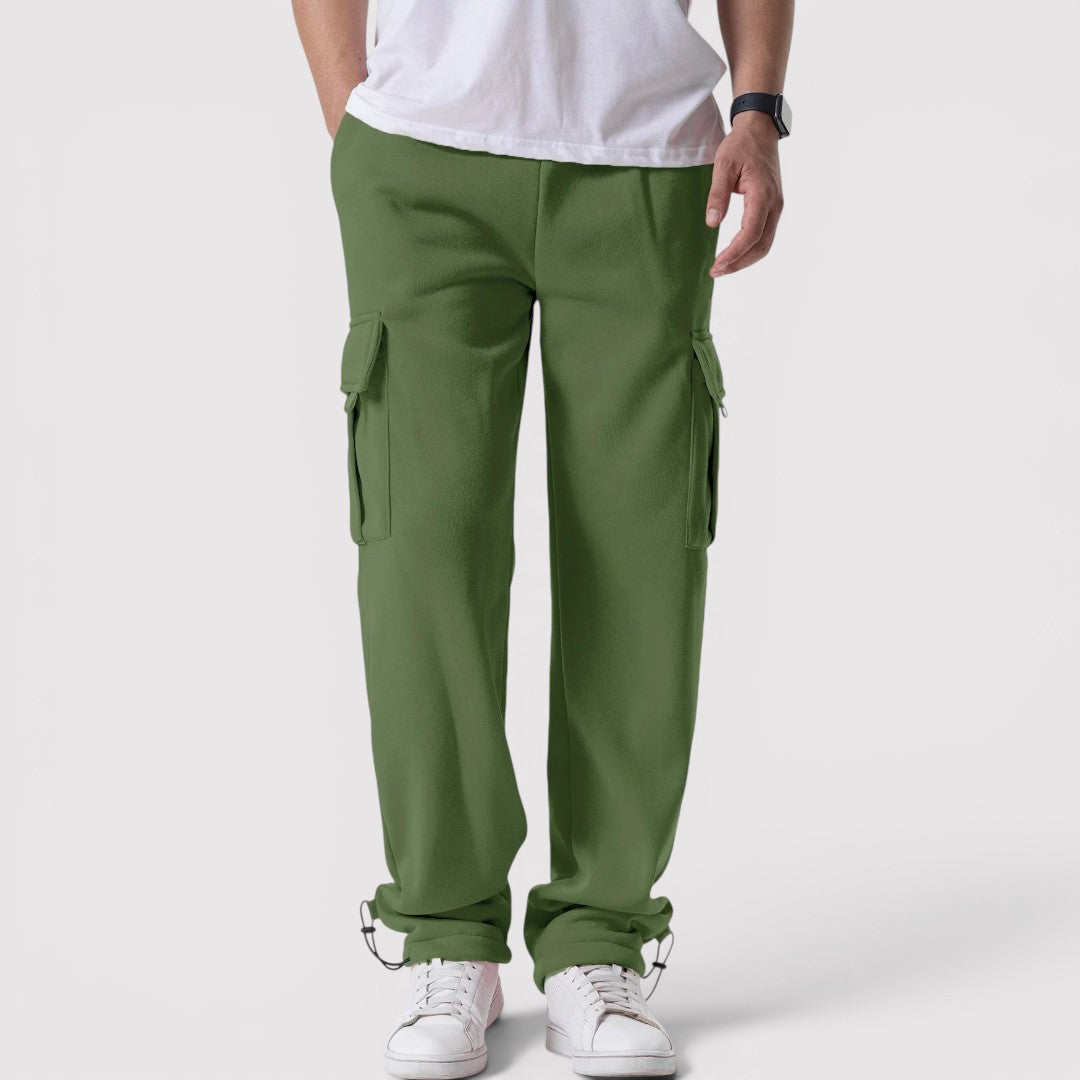 Markus Berlin Herren Stretch-Cargohose, Vorderansicht