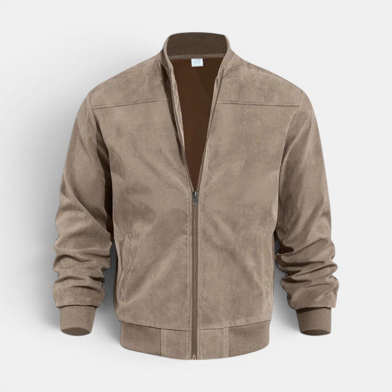 Markus Berlin Herren Jacke mit Stehkragen, Vorderansicht