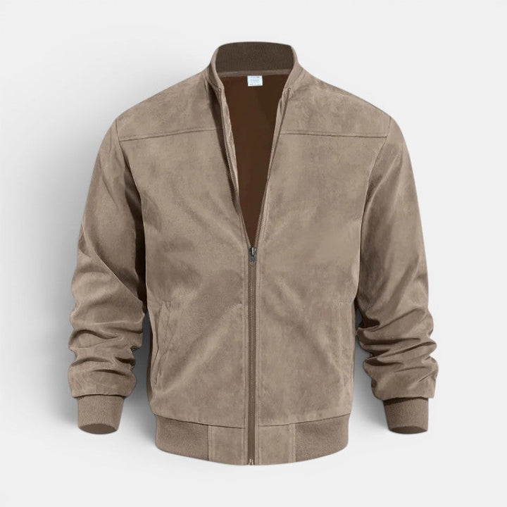Markus Berlin Herren Jacke mit Stehkragen, Vorderansicht