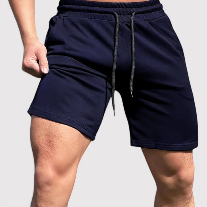 Markus Berlin Herren Dehnbare Fitness-Shorts, Vorderansicht