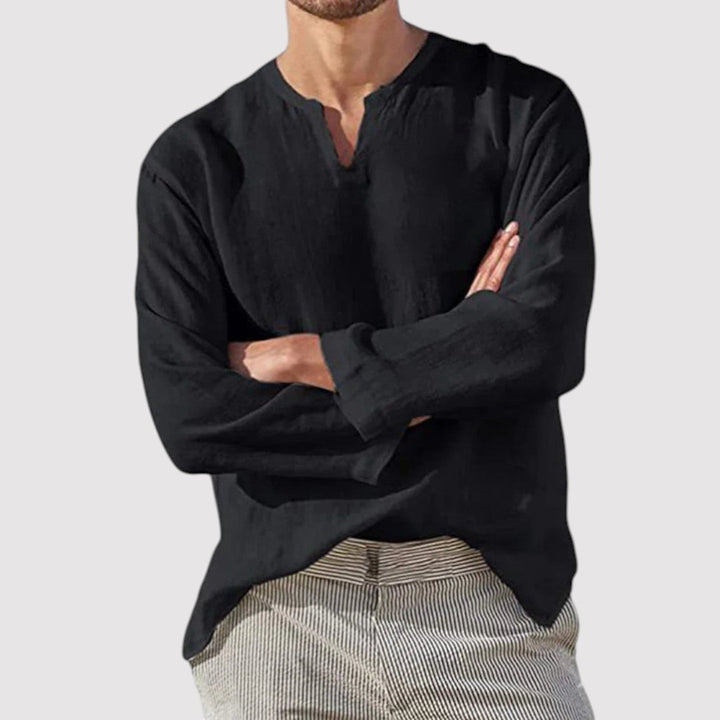 Markus Berlin Herren Klassisches Hemd, Vorderansicht