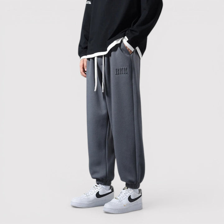 Markus Berlin Herren Stretch-Jogger, Vorderansicht
