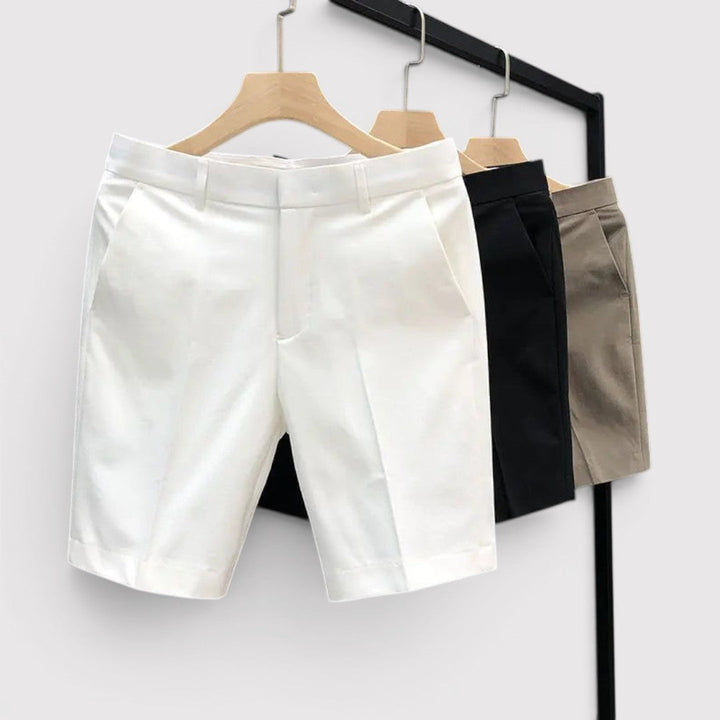 Markus Berlin Herren Slacks-Shorts, Vorderansicht