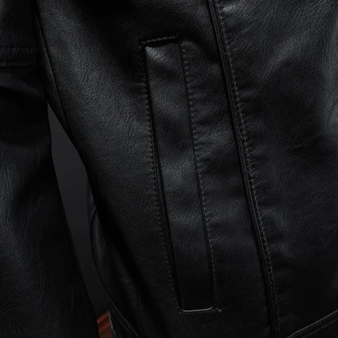 Markus Berlin Herren Jacke mit Kragen, Vorderansicht