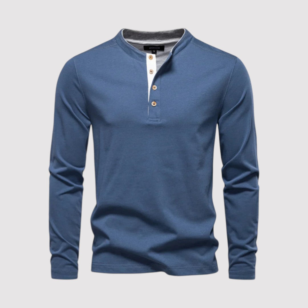 Markus Berlin Herren Langarmshirt, Vorderansicht