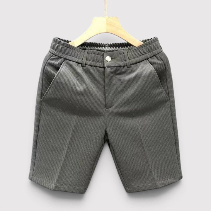 Markus Berlin Herren Leichte Basic-Shorts, Vorderansicht