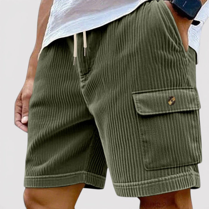 Markus Berlin Herren Feingerippte Shorts, Vorderansicht