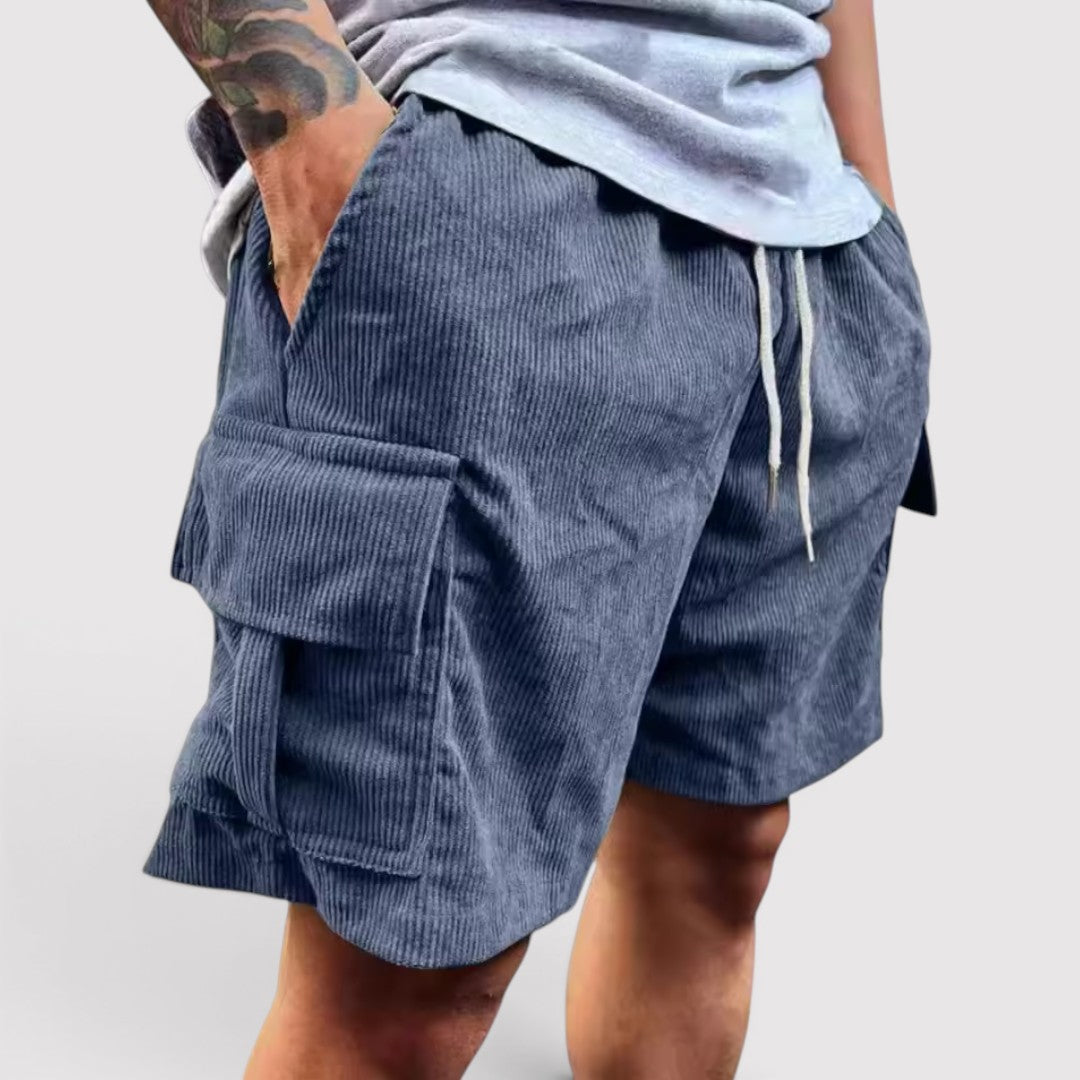 Markus Berlin Herren Cargo-Shorts, Vorderansicht