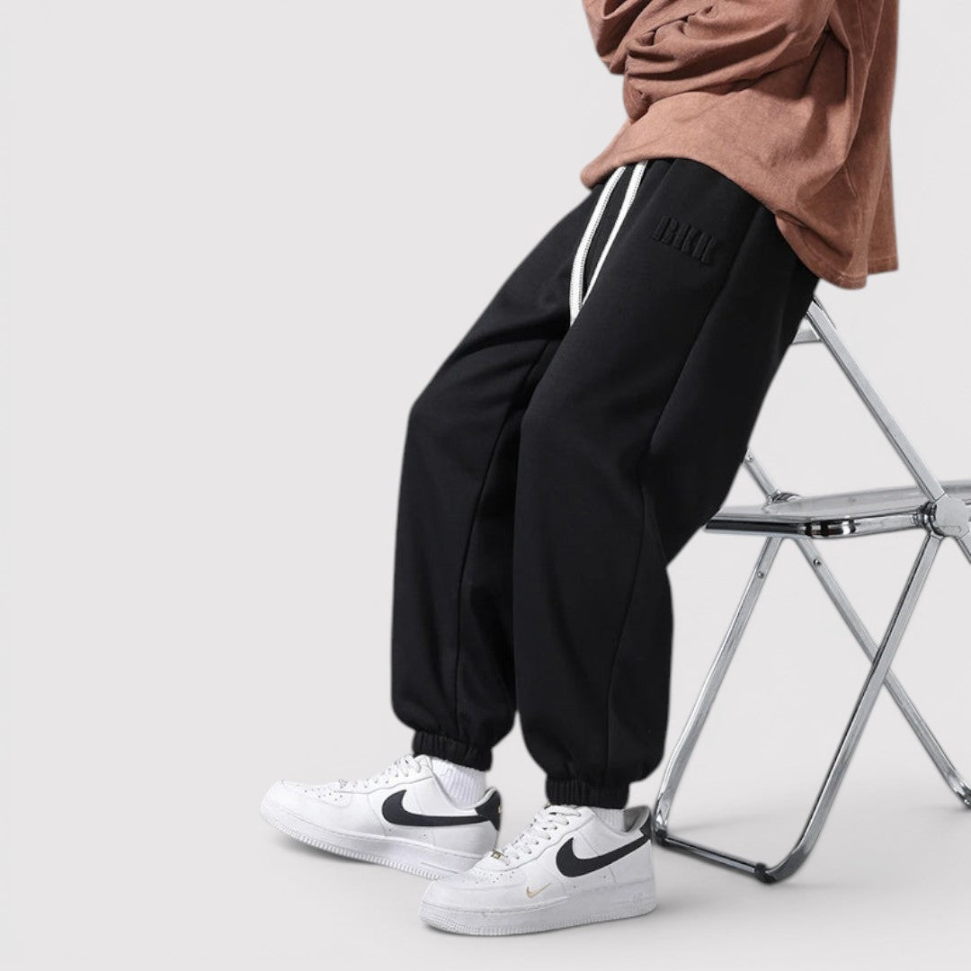 Markus Berlin Herren Stretch-Jogger, Vorderansicht