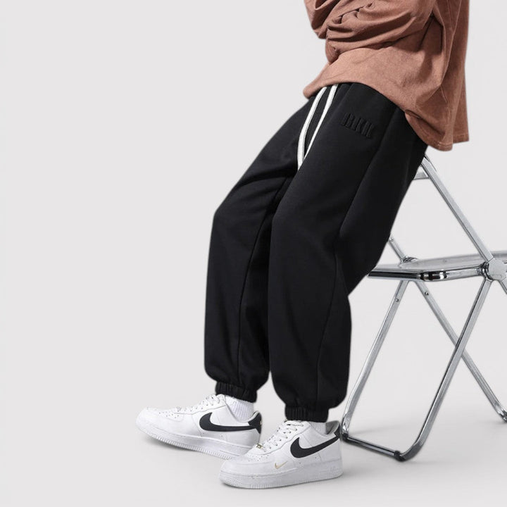 Markus Berlin Herren Stretch-Jogger, Vorderansicht