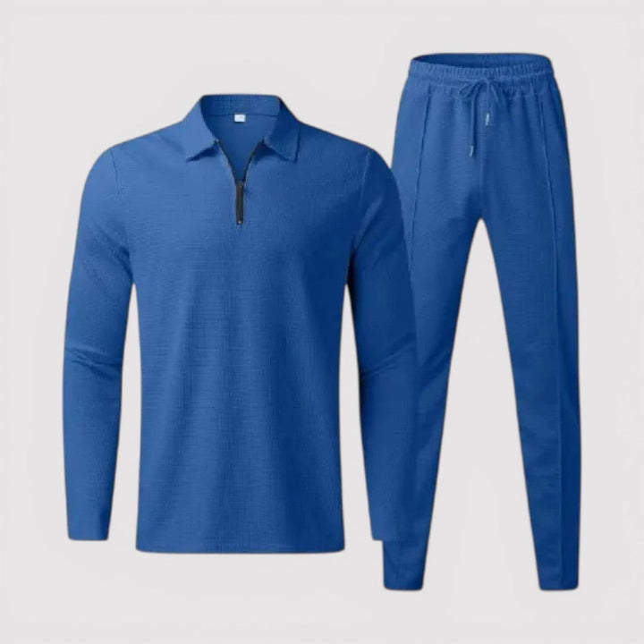 Markus Berlin Herren Half-Zip-Set, Vorderansicht