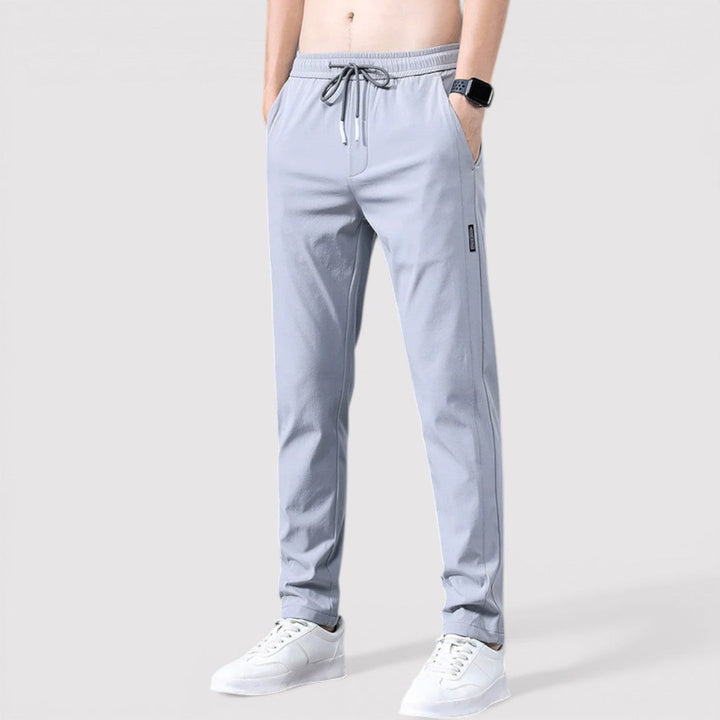 Markus Berlin Herren Stretch-Tapered-Hose, Vorderansicht