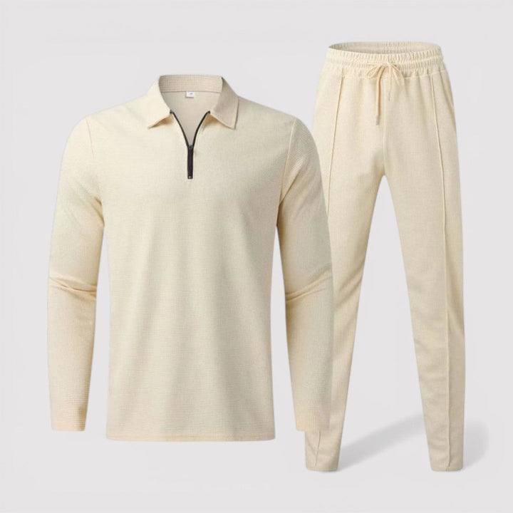 Markus Berlin Herren Half-Zip-Set, Vorderansicht