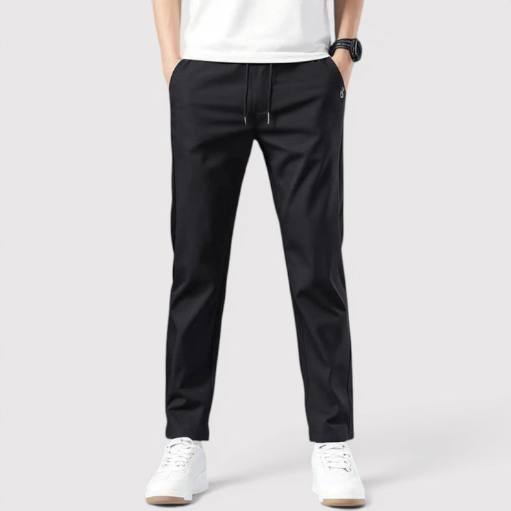 Markus Berlin Herren Leichte Tapered-Hose, Vorderansicht