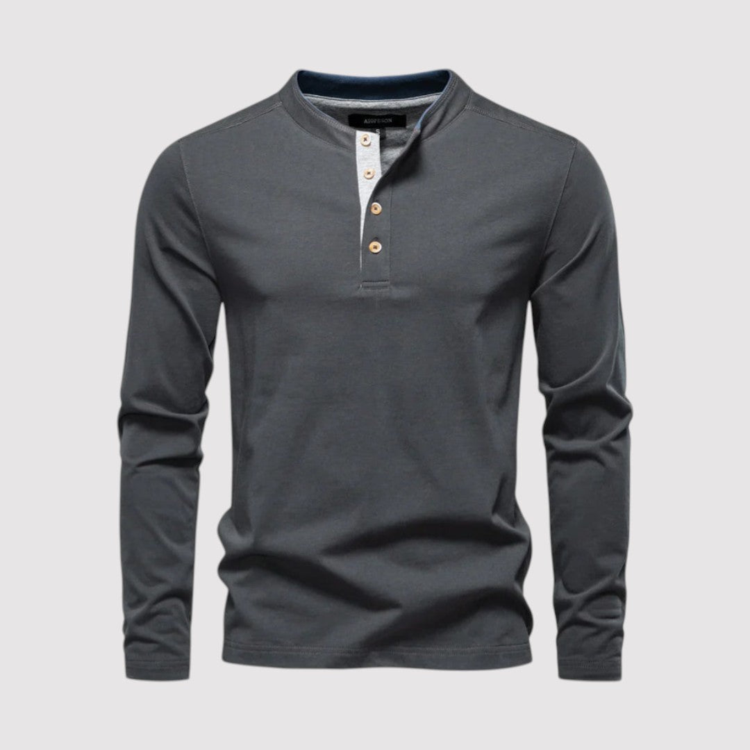 Markus Berlin Herren Langarmshirt, Vorderansicht