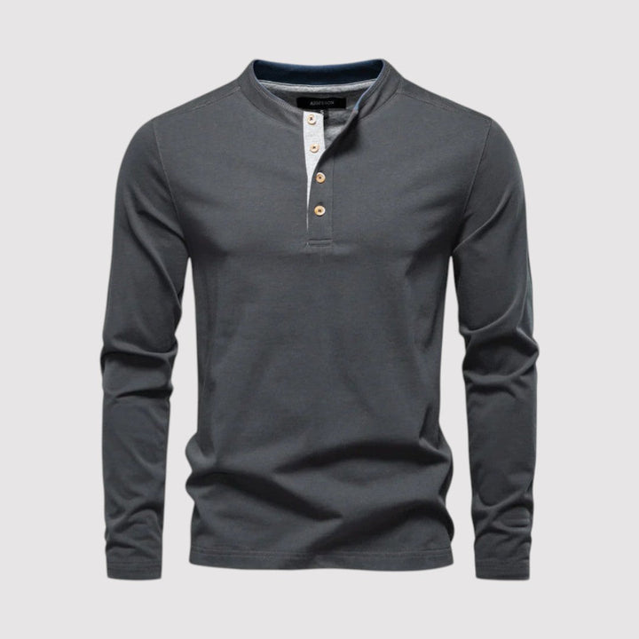 Markus Berlin Herren Langarmshirt, Vorderansicht