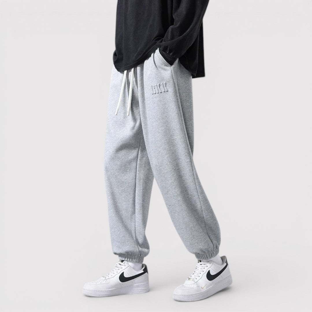 Markus Berlin Herren Stretch-Jogger, Vorderansicht