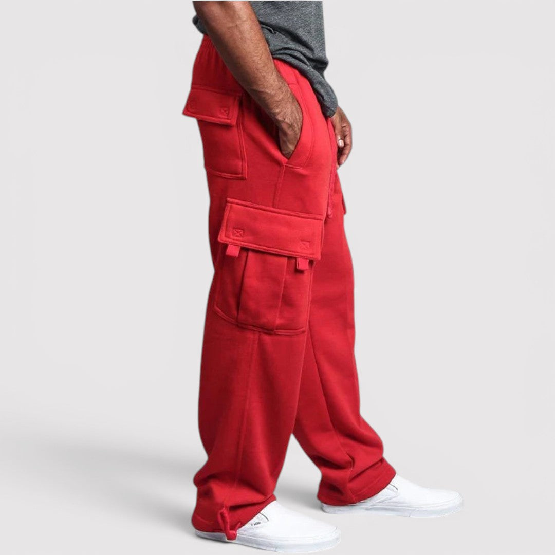 Markus Berlin Herren Stretch-Cargohose, Vorderansicht
