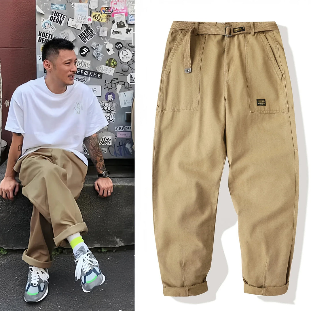 Markus Berlin Herren Tapered-Hose, Vorderansicht
