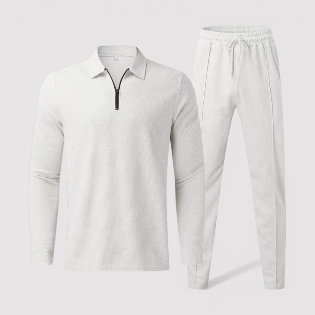 Markus Berlin Herren Half-Zip-Set, Vorderansicht