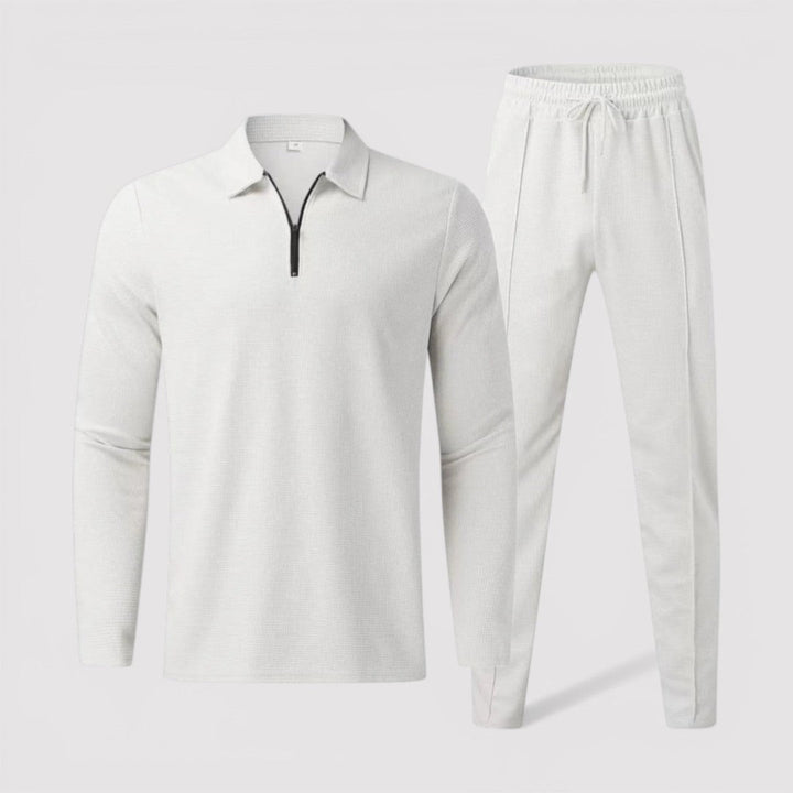 Markus Berlin Herren Half-Zip-Set, Vorderansicht