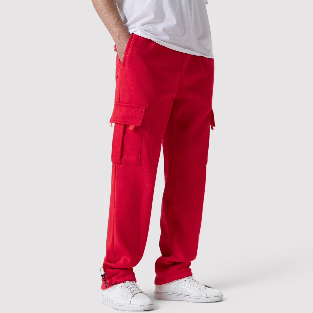 Markus Berlin Herren Stretch-Cargohose, Vorderansicht