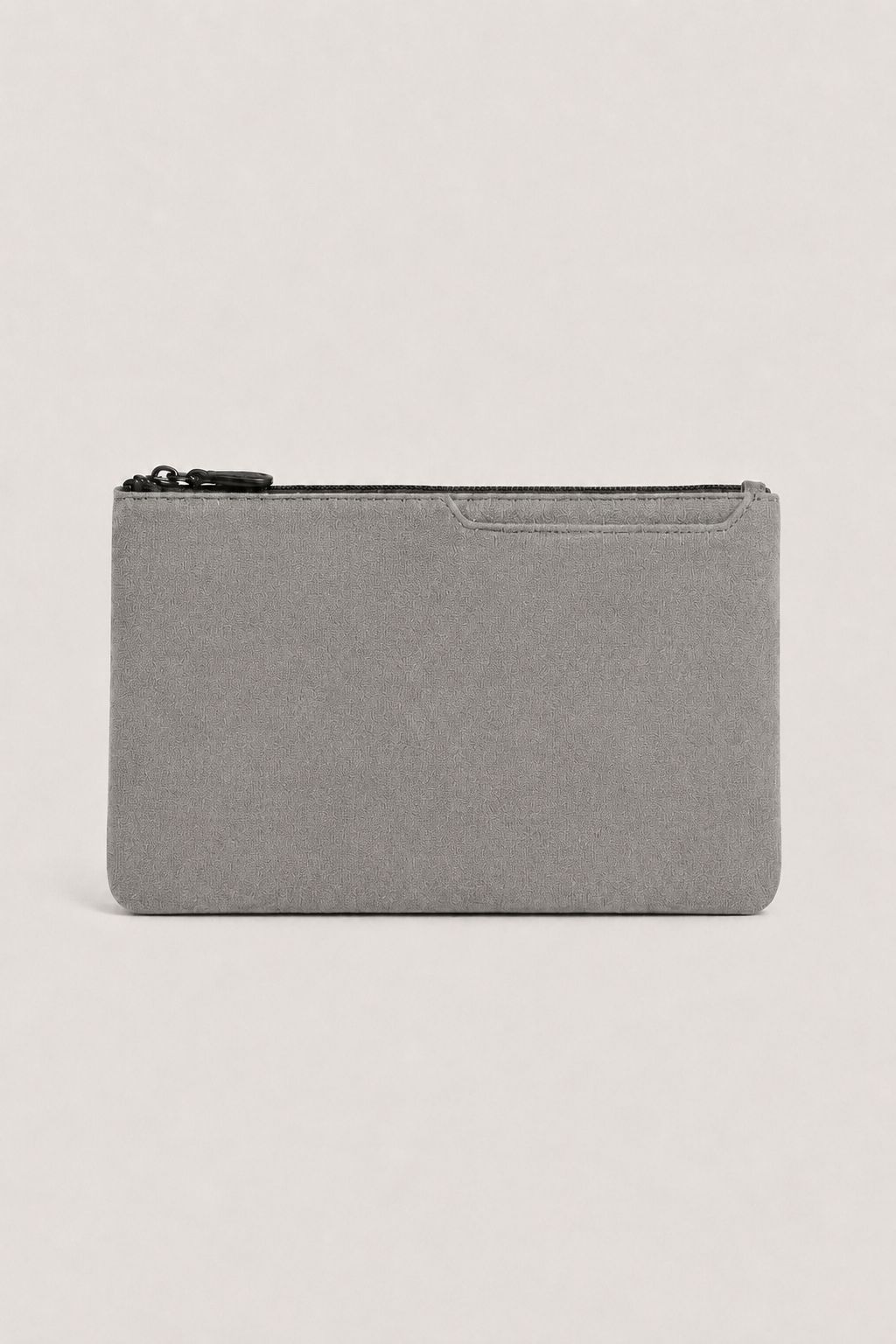 Markus Berlin Herren Clutch-Tasche Hellgrau, Vorderansicht