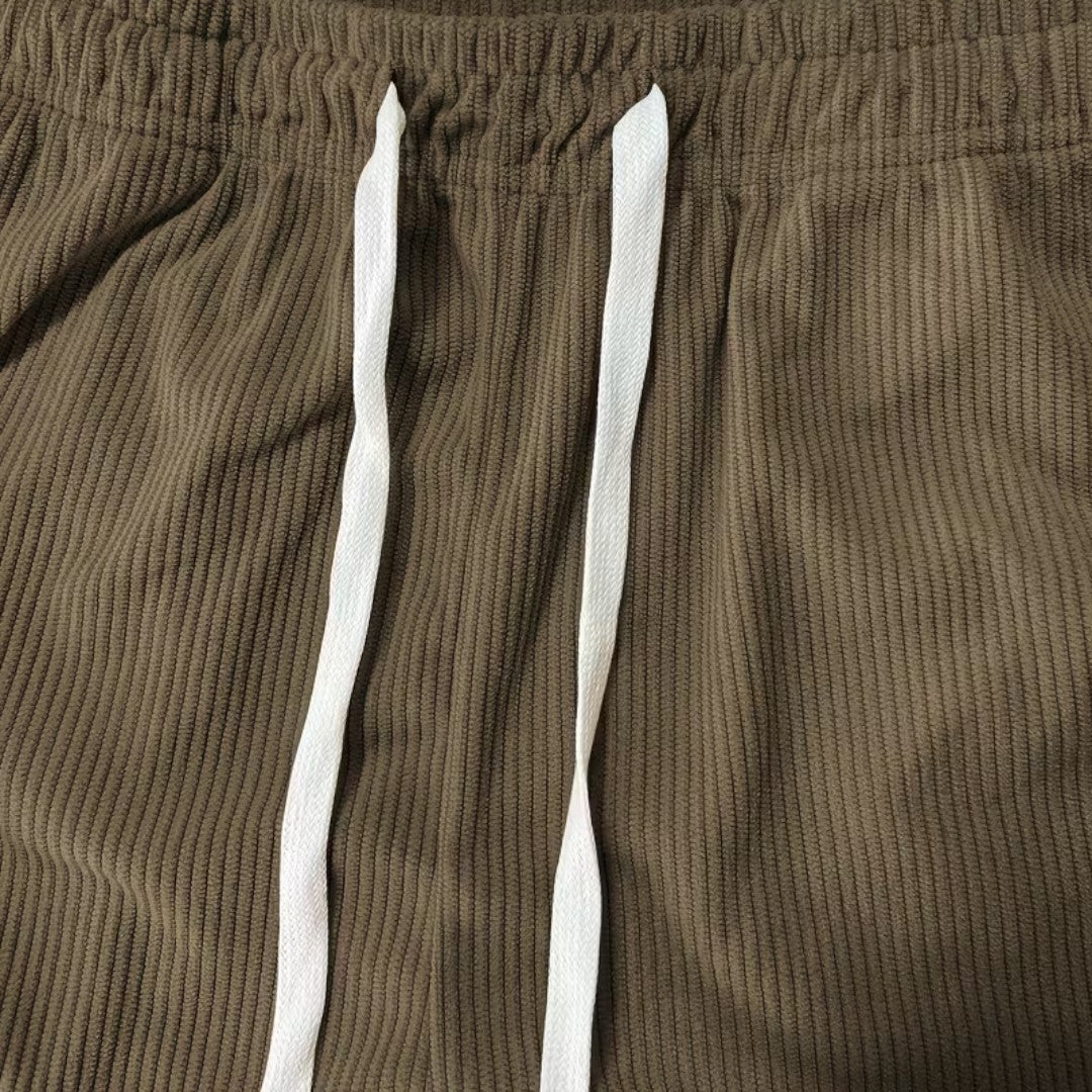 Markus Berlin Herren Strukturierte Shorts, Vorderansicht