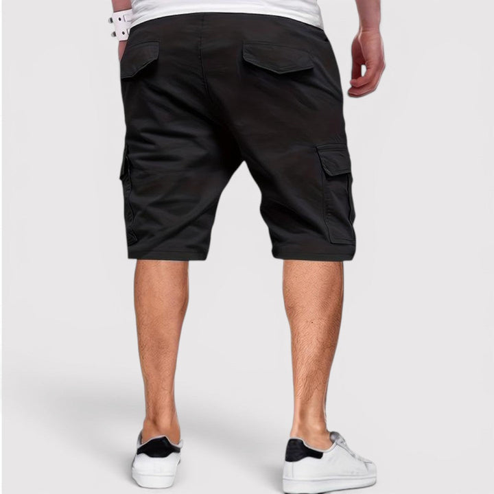 Markus Berlin Herren Funktions-Cargo-Shorts, Vorderansicht