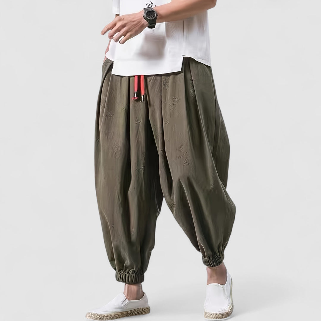 Markus Berlin Herren Loose-Fit-Hose, Vorderansicht