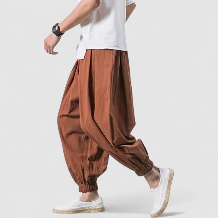 Markus Berlin Herren Loose-Fit-Hose, Vorderansicht