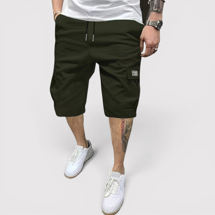Markus Berlin Herren Funktions-Cargo-Shorts, Vorderansicht