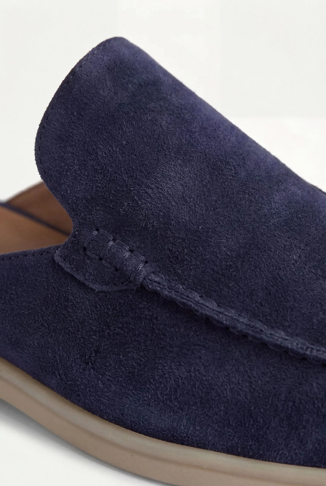 Markus Berlin Herren Mule Marineblau, Vorderansicht