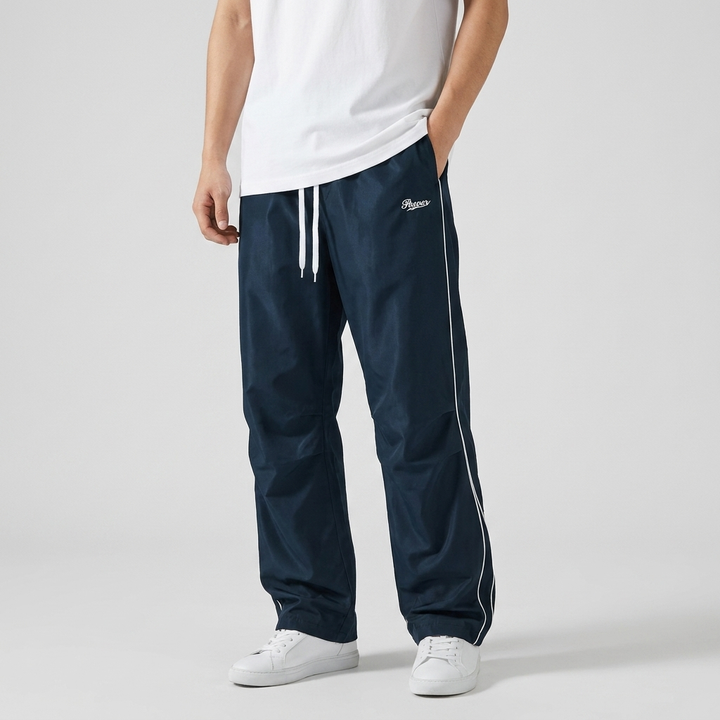 Markus Berlin Herren Leichte Trackpants, Vorderansicht